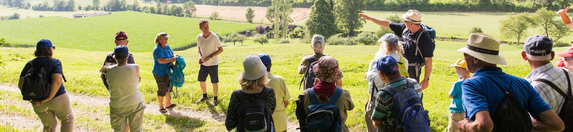 Naturpark Thal Angebote für Gruppen, Leserwanderung 