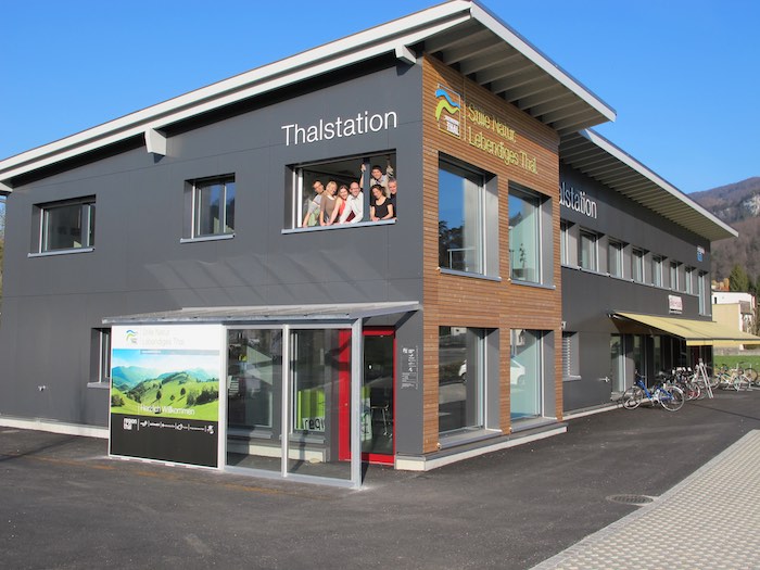 Naturpark Thal Infostelle Thalstation in Balsthal