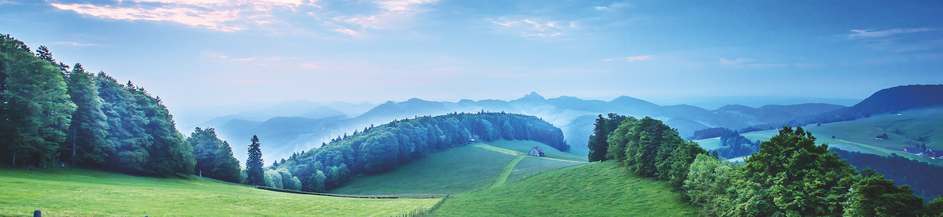 Naturpark Thal Panorama Sommer