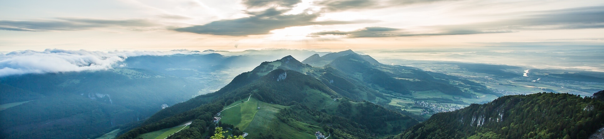 Naturpark Thal Panorama Sommer