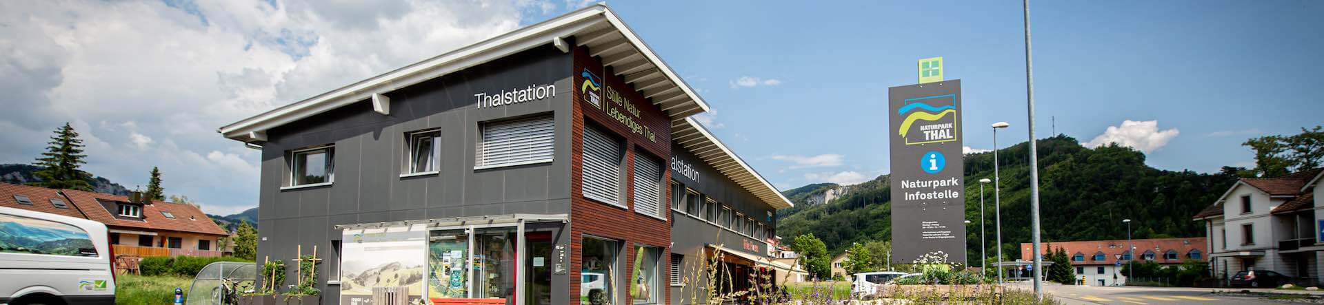 Naturpark Thal Infostelle Thalstation Balsthal