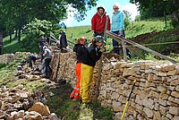 Naturpark Thal Projekt Trockenmauer