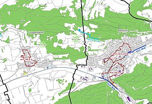 Naturpark Thal Richtplankarte
