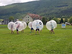 Naturpark Thal Jugendarbeit Bubble Balls